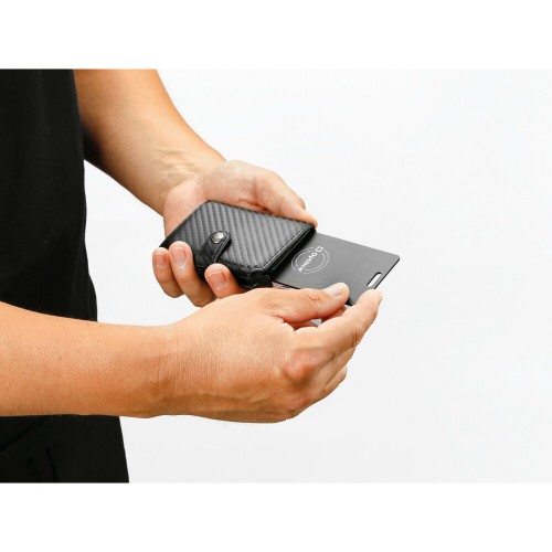 Optiline – OptiTag Slim Card Ασύρματος Εντοπιστής Apple Find My σε Κάρτα 54×85 mm, Επαναφορτιζόμενος, IPX8, Αυτονομία 6 Μήνες – 1 Τεμ. (L9179.3)