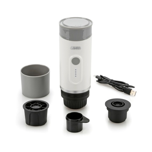 Lampa – Φορητή Μηχανή Espresso 15 Bar Cafyn Flow USB-C για Κάψουλες Νεσπρέσο & Αλεσμένο Καφέ, απολαύστε αυθεντικό καφέ παντού – 1 Τεμ. (L.9713.8)