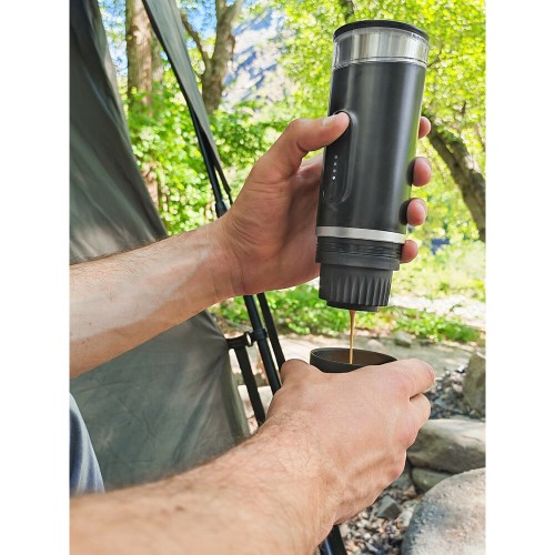 Lampa – Φορητή Μηχανή Espresso 15 Bar Cafyn Heat USB-C με Θέρμανση Νερού &amp; Συμβατότητα Νεσπρέσο/Αλεσμένου, απολαύστε αυθεντικό καφέ παντού – 1 Τεμ. (L.9713.9)