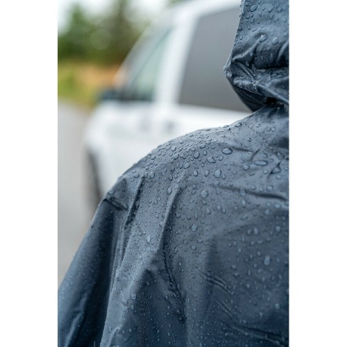 ΑΔΙΑΒΡΟΧΟ ΜΕ ΚΟΥΚΟΥΛΑ ΣΕ ΓΚΡΙ ΧΡΩΜΑ 140x105cm ADVENTURE RAIN PONCHO 1ΤΕΜ.