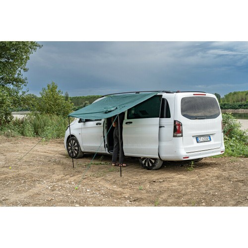 ΑΔΙΑΒΡΟΧΟ ΜΕ ΚΟΥΚΟΥΛΑ ΣΕ ΠΡΑΣΙΝΟ ΧΡΩΜΑ 140x105cm ADVENTURE RAIN PONCHO 1ΤΕΜ.