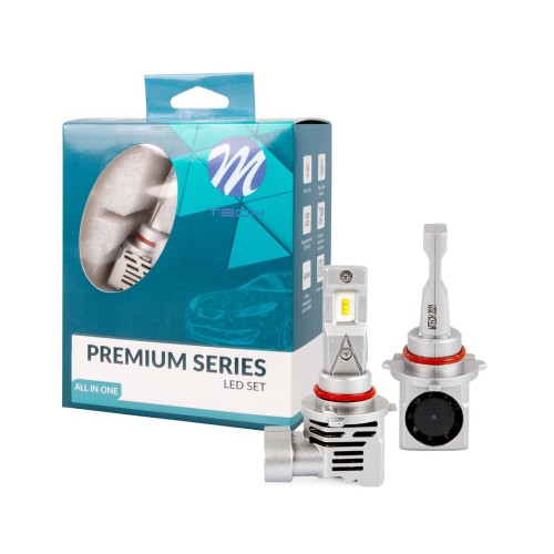 HB3 9005 12/24V 6.500K 5.000lm 50W CSP1860 M3 LED LSAS SERIES  ΨΥΚΤΡΑ/ΑΝΕΜΙΣΤΗΡΑΚΙ M-TECH - 2 ΤΕΜ.