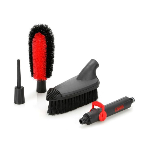 Lampa – Σετ Βουρτσών Νερού 3 σε 1 Flow-Pro Kit με Ρυθμιστή Ροής και Ακροφύσιο Πίεσης εξασφαλίζει κορυφαίο πλύσιμο αμαξώματος και ζαντών χωρίς γρατζουνιές – 4 Τεμ. (L3744.7)