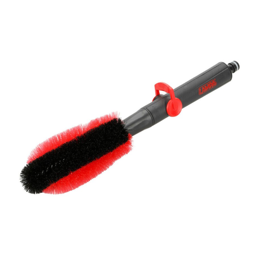 Lampa – Σετ Βουρτσών Νερού 3 σε 1 Flow-Pro Kit με Ρυθμιστή Ροής και Ακροφύσιο Πίεσης εξασφαλίζει κορυφαίο πλύσιμο αμαξώματος και ζαντών χωρίς γρατζουνιές – 4 Τεμ. (L3744.7)