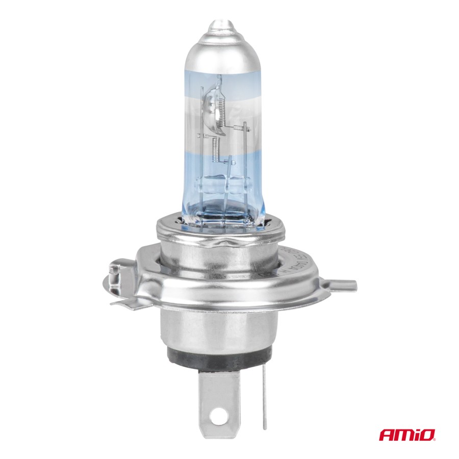 Amio – Σετ Λαμπτήρες Αλογόνου H4 24V 75/70W LumiTec LIMITED +120% P43t για Φορτηγά & Λεωφορεία, προσφέρει διπλή σκάλα και κορυφαία φωτεινότητα – 2 Τεμ. (04951/AM)