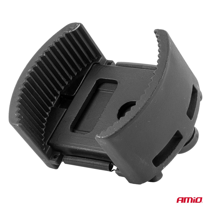 Amio – Κλειδί Φίλτρου Λαδιού Ρυθμιζόμενο 60–80mm CrV Universal, προσφέρει συμπαγή σχεδιασμό και σταθερή λαβή – 1 Τεμ. (04954/AM)