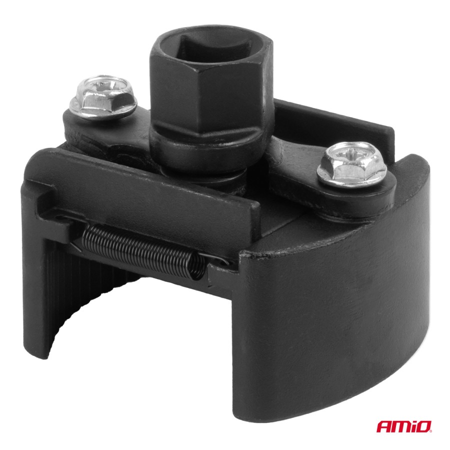 Amio – Κλειδί Φίλτρου Λαδιού Ρυθμιζόμενο 60–80mm CrV Universal, προσφέρει συμπαγή σχεδιασμό και σταθερή λαβή – 1 Τεμ. (04954/AM)