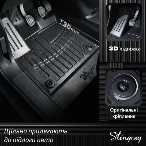 PEUGEOT 208 5D 2012>2019 ΠΑΤ.ΜΑΡΚ.ΛΑΣΤΙΧΟ ΣΚΑΦΑΚΙΑ (ΜΕ ΚΟΥΜΠΩΜΑΤΑ) 2ΤΕΜ.