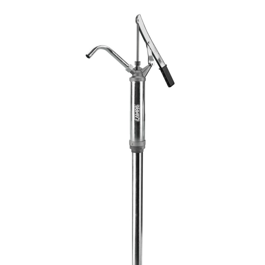 Lampa – Χειροκίνητη Αντλία Μοχλού Επιχρωμιωμένου Χάλυβα Μετάγγισης Υγρών παρέχει μέγιστη ροή και εξαιρετική αντοχή στη μεταφορά ορυκτελαίων και καυσίμων – 1 Τεμ. (L7214.2)