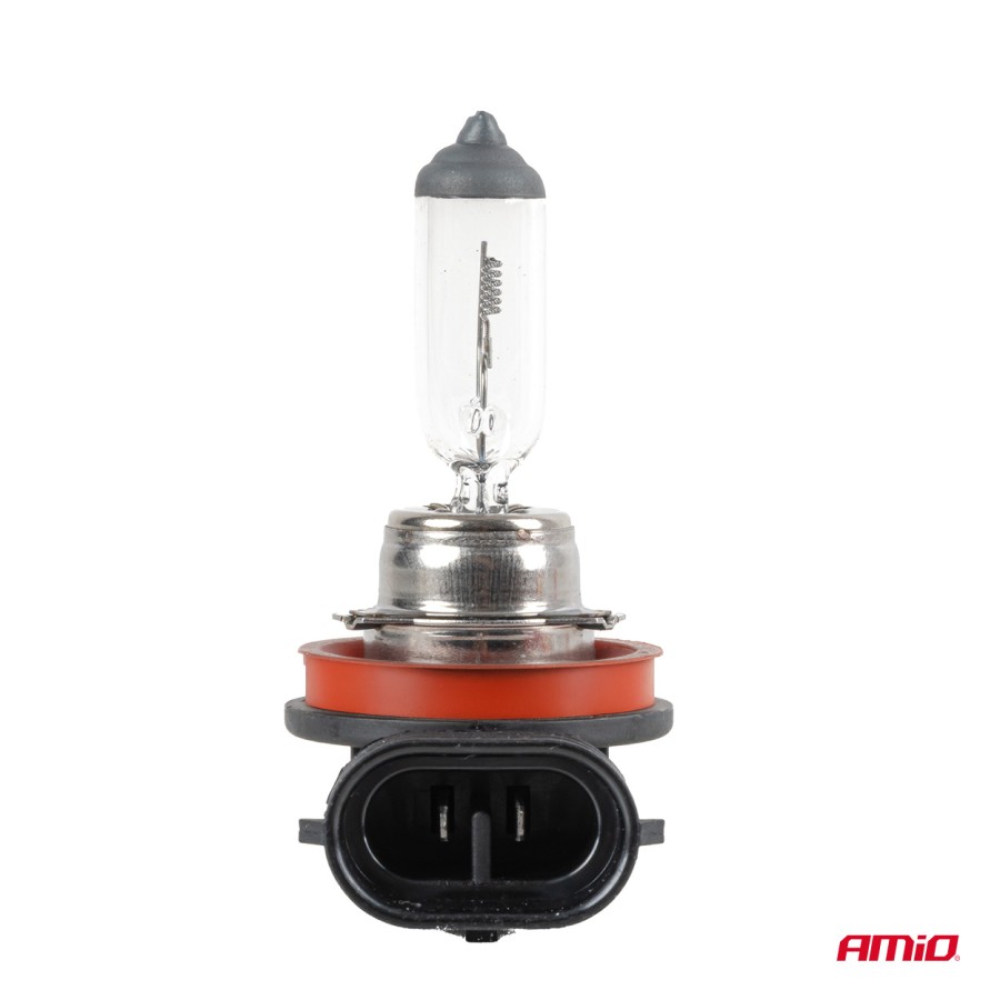 Amio – Λαμπτήρας Αλογόνου H11 24V 70W PGJ19-2 για Φορτηγά & Λεωφορεία, προσφέρει κορυφαία διαύγεια και ασφαλή οδήγηση – 1 Τεμ. (05022/AM)