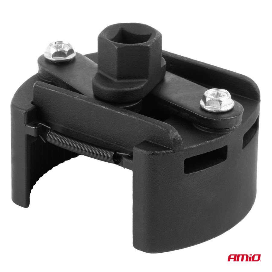 Amio – Κλειδί Φίλτρου Λαδιού Ρυθμιζόμενο 80–115mm CrV Universal, εξασφαλίζει ακαριαίο κράτημα και εύκολη αλλαγή – 1 Τεμ. (04955/AM)