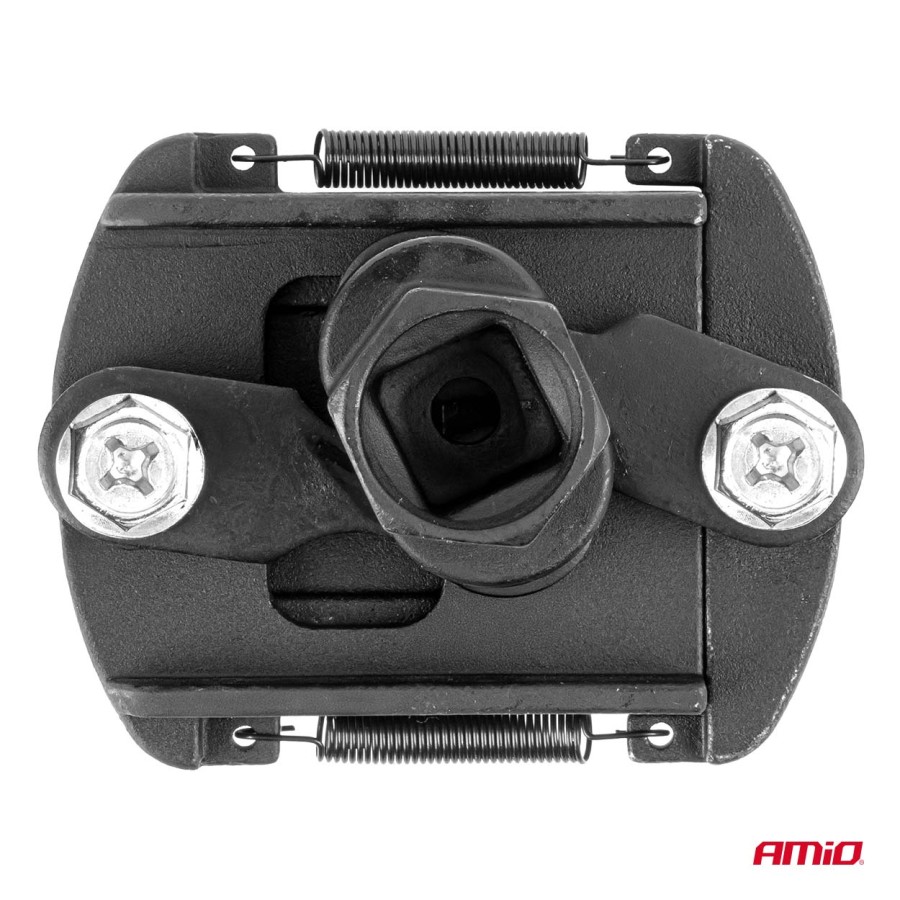 Amio – Κλειδί Φίλτρου Λαδιού Ρυθμιζόμενο 60–80mm CrV Universal, προσφέρει συμπαγή σχεδιασμό και σταθερή λαβή – 1 Τεμ. (04954/AM)