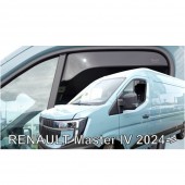 ΑΝΕΜΟΘΡΑΥΣΤΕΣ ΓΙΑ RENAULT MASTER IV ΚΟΝΤΟ 2024+ ΖΕΥΓΑΡΙ ΑΠΟ ΕΥΚΑΜΠΤΟ ΦΙΜΕ ΠΛΑΣΤΙΚΟ HEKO - 2 ΤΕΜ. ΑΝΕΜΟΘΡΑΥΣΤΕΣ americat.gr
