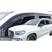 ΑΝΕΜΟΘΡΑΥΣΤΕΣ ΓΙΑ MERCEDES GLS X167 5D 2019+ ΣΕΤ ΑΥΤΟΚΙΝΗΤΟΥ ΑΠΟ ΕΥΚΑΜΠΤΟ ΦΙΜΕ ΠΛΑΣΤΙΚΟ HEKO - 4 ΤΕΜ ΑΝΕΜΟΘΡΑΥΣΤΕΣ americat.gr