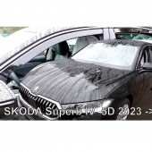 ΑΝΕΜΟΘΡΑΥΣΤΕΣ ΓΙΑ SKODA SUPERB IV 5D LIFTBACK 2023+ ΣΕΤ ΑΥΤΟΚΙΝΗΤΟΥ ΑΠΟ ΕΥΚΑΜΠΤΟ ΦΙΜΕ ΠΛΑΣΤΙΚΟ HEKO - 4 ΤΕΜ. ΑΝΕΜΟΘΡΑΥΣΤΕΣ americat.gr