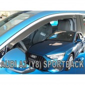 ΑΝΕΜΟΘΡΑΥΣΤΕΣ ΓΙΑ AUDI A3 Y8 LIMOUSINE 4D 2020-2021 / A3 Y8 SPORTBACK 5D 2020-2021 ΖΕΥΓΑΡΙ ΑΠΟ ΕΥΚΑΜΠΤΟ ΦΙΜΕ ΠΛΑΣΤΙΚΟ HEKO - 2 ΤΕΜ. ΑΝΕΜΟΘΡΑΥΣΤΕΣ americat.gr