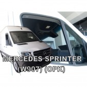 ΑΝΕΜΟΘΡΑΥΣΤΕΣ ΓΙΑ MERCEDES SPRINTER W907 2D 2018+ ΚΟΝΤΟ ΖΕΥΓΑΡΙ VAN ΑΠΟ ΕΥΚΑΜΠΤΟ ΦΙΜΕ ΠΛΑΣΤΙΚΟ HEKO - 2 ΤΕΜ. ΑΝΕΜΟΘΡΑΥΣΤΕΣ americat.gr