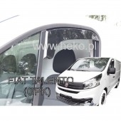 ΑΝΕΜΟΘΡΑΥΣΤΕΣ ΓΙΑ FIAT TALENTO 2016+ / OPEL VIVARO 2 2014-2019 / RENAULT TRAFIC 3 2014+ ΚΟΝΤΟ ΖΕΥΓΑΡΙ VAN ΑΠΟ ΕΥΚΑΜΠΤΟ ΦΙΜΕ ΠΛΑΣΤΙΚΟ HEKO - 2 ΤΕΜ. ΑΝΕΜΟΘΡΑΥΣΤΕΣ americat.gr
