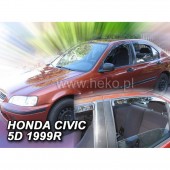 ΑΝΕΜΟΘΡΑΥΣΤΕΣ ΓΙΑ HONDA CIVIC 5D HB/LTB/COMBI 1995-2000 ΣΕΤ ΑΥΤΟΚΙΝΗΤΟΥ ΑΠΟ ΕΥΚΑΜΠΤΟ ΦΙΜΕ ΠΛΑΣΤΙΚΟ HEKO - 4 ΤΕΜ. ΑΝΕΜΟΘΡΑΥΣΤΕΣ americat.gr