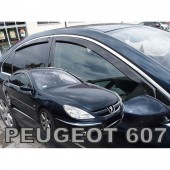 ΑΝΕΜΟΘΡΑΥΣΤΕΣ ΓΙΑ PEUGEOT 607 SEDAN 4D 1999-2010 ΣΕΤ ΑΥΤΟΚΙΝΗΤΟΥ ΑΠΟ ΕΥΚΑΜΠΤΟ ΦΙΜΕ ΠΛΑΣΤΙΚΟ HEKO - 4 ΤΕΜ. ΑΝΕΜΟΘΡΑΥΣΤΕΣ americat.gr