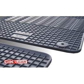 Cik - ΠΑΤΑΚΙΑ ΑΥΤΟΚΙΝΗΤΟΥ ΑΠΟ ΛΑΣΤΙΧΟ ΓΙΑ AUDI A6 2011-2018 / A7 2010-2018 ΣΕ ΜΑΥΡΟ ΧΡΩΜΑ ΜΕ ΚΟΥΜΠΩΜΑΤΑ - 4 ΤΕΜ. (RM.AU.0004/CK) Audi americat.gr