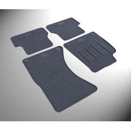 Cik - ΠΑΤΑΚΙΑ ΑΥΤΟΚΙΝΗΤΟΥ ΑΠΟ ΛΑΣΤΙΧΟ ΓΙΑ AUDI A6 2011-2018 / A7 2010-2018 ΣΕ ΜΑΥΡΟ ΧΡΩΜΑ ΜΕ ΚΟΥΜΠΩΜΑΤΑ - 4 ΤΕΜ. (RM.AU.0004/CK) Audi americat.gr