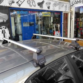 KIT ΜΕ ΜΠΑΡΕΣ ΟΡΟΦΗΣ ΓΙΑ TOYOTA AURIS / COROLLA E210 HTB / TOURING SPORTS 5D 2018+ ΑΛΟΥΜΙΝΙΟΥ TEMA MENABO (AL1-3360-FIX048G)-2 ΤΕΜ. Toyota americat.gr