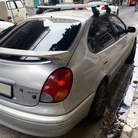 KIT ΜΕ ΜΠΑΡΕΣ ΟΡΟΦΗΣ ΓΙΑ TOYOTA COROLLA HTB 5D 1997-2001 ΑΛΟΥΜΙΝΙΟΥ TEMA MENABO (AL1-3360-FIX026G)-2 ΤΕΜ. Toyota americat.gr