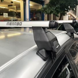 KIT ΜΕ ΜΠΑΡΕΣ ΟΡΟΦΗΣ ΓΙΑ TOYOTA COROLLA HTB 5D 1997-2001 ΑΛΟΥΜΙΝΙΟΥ TEMA MENABO (AL1-3360-FIX026G)-2 ΤΕΜ. Toyota americat.gr