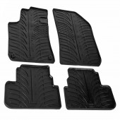 LAMPA - ΠΑΤΑΚΙΑ ΑΥΤΟΚΙΝΗΤΟΥ ΑΠΟ ΛΑΣΤΙΧΟ ΓΙΑ PEUGEOT 308 5D 10/2013-2021 / PEUGEOT 308 SW 2014-2021 ΣΕ ΜΑΥΡΟ ΧΡΩΜΑ ME ΚΟΥΜΠΩΜΑΤΑ - 4 ΤΕΜ. Peugeot americat.gr