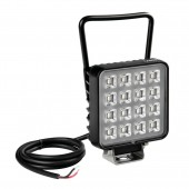ΠΡΟΒΟΛΕΑΣ ΤΕΤΡΑΓΩΝΟΣ WL-28 16LED 16W 1.400lm 6.000K 10-30V 110x90x34,7mm ΦΩΣ ΔΙΑΘΛΑΣΗΣ 1ΤΕΜ. Φώτα Εργασίας LED americat.gr