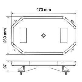 ΦΑΡΟΣ / ΣΤΡΟΜΠΟ ΜΠΑΡΑ 10-30V 64LED ΠΟΡΤΟΚΑΛΙ 16 ΧΡΗΣΕΩΝ ΜΕ ΦΙΣ ΑΝΑΠΤΗΡΑ ΒΙΔΩΤΟ (473x269mm) Φάροι LED americat.gr