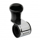 ΤΕΜΠΕΛΗΣ ΤΙΜΟΝΙΟΥ ΠΕΡΙΣΤΡΕΦΟΜΕΝΟΣ ΑΝΑΔΙΩΜΕΝΟ ΑΛΟΥΜΙΝΙΟ ΜΑΥΡΟΣ ΜΕ ΧΡΩΜΙΩΜΕΝΟ ΒΡΑΧΙΟΝΑ 20-40mm REVOLVE LAMPA - 1ΤΕΜ Τεμπέληδες Τιμονιού americat.gr