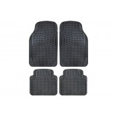 Oto Top - Σετ Πατάκια Αυτοκινήτου Universal από Μαλακό PVC STRATOS EVO – Αντιολισθητικά - 4τμχ. (0007846OT150/OTO) Διεθνή Πατάκια Λάστιχο americat.gr