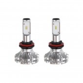 Amio - Λαμπτήρες SX SERIES τύπου H8/H9/H11 τάση λειτουργίας 6/12V απόδοσης 40W 6000K 3200lm με ενσωματωμένη ψύκτρα για Επιβατικά Αυτοκίνητα και Μοτοσυκλέτες - 2 τεμ. (01066/AM) Λάμπες americat.gr