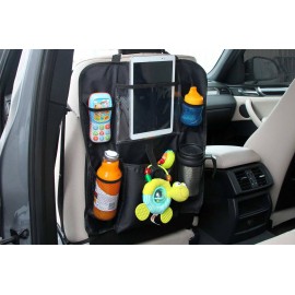 Amio - Θήκη Οργάνωσης Πλάτης Καθίσματος τύπου Organizer με Θήκη Tablet διάσταση 55 x 30 x 30cm χρώμα Μαύρο για Επιβατικά Αυτοκίνητα - 1 τεμ. (01121/AM) Organizers americat.gr