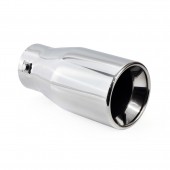 Amio - Άκρο Εξάτμισης MT-018 Στρογγυλό Inox για Απολήξεις 50-65mm από Ανοξείδωτο Χάλυβα για Βελτίωση Εμφάνισης και Ήχου Αυτοκινήτου - 1 τεμ. (01318/AM) Μπούκες Εξάτμισης americat.gr