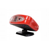 Amio - Αερόθερμο Αυτοκινήτου Tornado 3 σε 1 12V 150W με Φωτισμό LED για Θέρμανση Ξεπάγωμα Παρμπρίζ και Ανεμιστήρα - 1 τεμ. (01326/AM) Ανεμιστήρες Αυτοκινήτου Θερμαντικά americat.gr