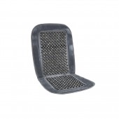 Amio - Πλατοκάθισμα Τύπου Csm-01 Με Ξύλινη Μπίλια Και Σουέτ διάσταση 90x44cm υλικό Ξύλο Και Ύφασμα χρώμα Γκρι για Επιβατικά Αυτοκίνητα - 1 τεμ. (01385/AM) Ψάθες Μπίλιες americat.gr