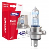 Amio – Λάμπες Αλογόνου H4 12V 60/55W P43t Lumitec Limited +130% έως 40m 4300K για Αυτοκίνητο & Μοτοσυκλέτα Σετ 2 Τεμ. (01405/AM) Λάμπες americat.gr