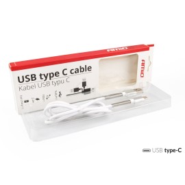 Amio - ΚΑΛΩΔΙΟ ΦΟΡΤΙΣΗΣ ΚΑΙ ΣΥΓΧΡΟΝΙΣΜΟΥ USB TYPE C 2,4A 100cm FULL LINK - 1 ΤΕΜ. (01433/AM) Καλώδια americat.gr
