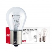 Amio – Λαμπτήρες Αλογόνου P21W BA15s 12V 21W για Φώτα Αυτοκινήτου Σε Κουτί – 10 Τεμ. (01491/AM) Λάμπες americat.gr