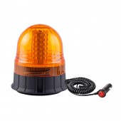 Amio - ΦΑΡΟΣ ΜΑΓΝΗΤΙΚΟΣ ΚΑΙ ΒΙΔΩΤΟΣ ΠΕΡΙΣΤΡΕΦΟΜΕΝΟΣ W09M 80LED 12-24V ΠΟΡΤΟΚΑΛΙ ΜΕ ΦΙΣ ΑΝΑΠΤΗΡΑ 142x169mm – 1 ΤΕΜ. (01502/AM) Φάροι LED americat.gr