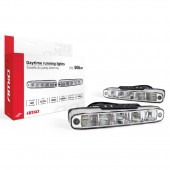 Amio – Φώτα Ημέρας DRL LED 12/24V 1000Lm για Αυξημένη Ορατότητα & Ασφάλεια σε Αυτοκίνητο & Φορτηγό – Σετ 2 Τεμ. (01522/AM) Εξωτερικά Φώτα & Προβολείς LED americat.gr