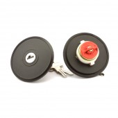 Farma - Τάπα Βενζίνης με κλειδί για Opel Ascona II 08/1975 > 08/1981 σε Μαύρο Χρώμα - 1 τεμ. (015303/FA) Τάπες Καυσίμου americat.gr