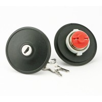 ΤΑΠΑ ΒΕΝΖΙΝΗΣ ΜΕ ΚΛΕΙΔΙ ΓΙΑ VW GOLF CADDY ΣΕ ΜΑΥΡΟ ΧΡΩΜΑ FARMA - 1 τεμ. Τάπες Καυσίμου americat.gr