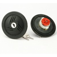 ΤΑΠΑ ΒΕΝΖΙΝΗΣ ΜΕ ΚΛΕΙΔΙ ΓΙΑ VOLVO 142-144-145-164-242-244 >1977 / 264 >1977 ΣΕ ΜΑΥΡΟ ΧΡΩΜΑ FARMA - 1 τεμ. Τάπες Καυσίμου americat.gr