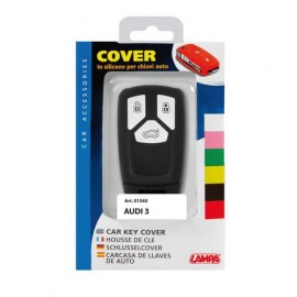 ΚΑΛΥΜΜΑ ΚΛΕΙΔΙΩΝ ΣΙΛΙΚΟΝΗΣ ΜΑΥΡΟ ΧΡΩΜΑ ΓΙΑ AUDI TYPE-3 1ΤΕΜ. Καλύμματα κλειδιών σιλικόνης americat.gr