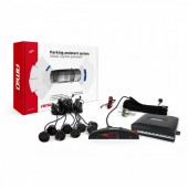 Amio – Σύστημα Παρκαρίσματος 12V με 8 Αισθητήρες Μαύρους 22mm Εμπρός-Πίσω & Οθόνη LED για Πλήρη Κάλυψη & Ασφαλές Παρκάρισμα – 1 Τεμ. (01560/AM) Αισθητήρες παρκαρίσματος οπισθοπορείας και εμπρός americat.gr