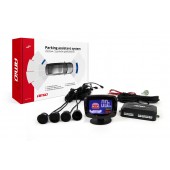 Amio – Σύστημα Παρκαρίσματος 12V με 4 Αισθητήρες Μαύρους 22mm & Οθόνη LED GRAF για Ακριβή Ένδειξη Απόστασης & Ασφαλές Παρκάρισμα – 1 Τεμ. (01562/AM) Αισθητήρες παρκαρίσματος οπισθοπορείας και εμπρός americat.gr